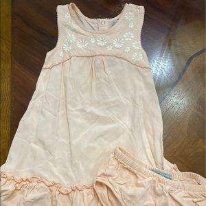 Lucky Brand Dress and Bloomers Size 24 months